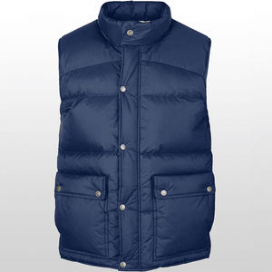Gilet d'hiver léger pour homme, veste sans manches matelassée thermique douce pour la mode d'hiver, vêtements d'extérieur d'hiver, support OEM - Product Image 1