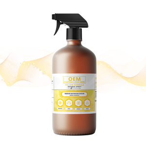 Neutraliseur d'odeurs en spray intense, formule jaune : pour canalisations, égouts, odeurs d'urine et de matières fécales - Bouteille de 1L - OEM / Marque privée - Product Image 1