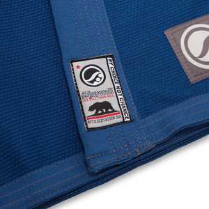 Kimono de Jiu-Jitsu Brésilien bleu, 100% coton, 350g, 450g, 550g, unisexe adulte, Gracie Barra Tatami Shoyoroll. - Product Image 4