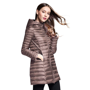 2024 Winter Puffer Jacket Ladies Warm Hooded Cotton-padded Clothes Women Slim Long <b>Down</b> Winter Jackets Women Coats - Product Image 3