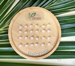 Cubos De 3mm De coco crudo orgánico De Vietnam De alta calidad para té de burbujas bebida postre fábrica OEM embalaje a granel - Product Image 1