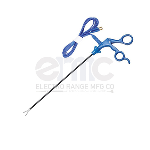 2025 meilleure vente ensemble de pinces laparoscopiques monopolaires complètes Instruments chirurgicaux avec 6 embouts différents dents de préhension en acier - Product Image 3