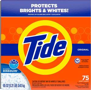 Detergente en Polvo Tide, Aroma Original, 75 Lavados, 85 oz - Product Image 5