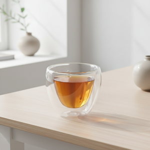 Vaso de Vidrio de Borosilicato de Doble Pared 3306344-0.18, 180 ml, Resistente al Calor, Gran Oferta - Product Image 3