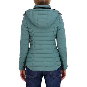 Manteau matelassé en coton matelassé avec fermeture éclair pour femme, vêtements d'extérieur rembourrés respirants, veste d'hiver chaude pour femme - Product Image 5