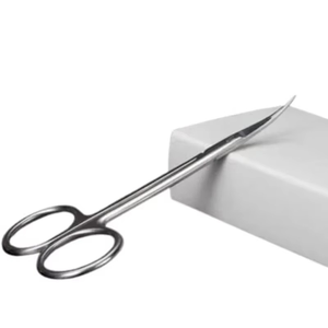 Tijeras multiusos para cutículas de acero inoxidable arcoíris, mango ergonómico adecuado para el cuidado de las uñas, herramientas de belleza para cejas - Product Image 3