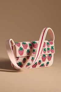 Bolso Ligero Hecho a Mano con Cuentas de Colores Bordadas y Correa Ajustable para Navidad/Fiestas - Product Image 4
