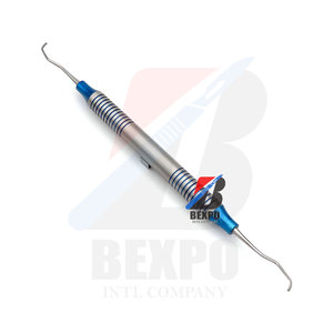 Curette 13/14 McCALL Instruments de curette universels parodontaux Outil de source d'alimentation manuelle Nettoyage et remplissage des dents - Product Image 2