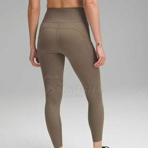 Venta Directa de Fábrica, Leggings de Yoga con Cintura Elástica, Talla Personalizada, Servicio OEM, Leggings de Yoga Más Vendidos al Por Mayor - Product Image 4