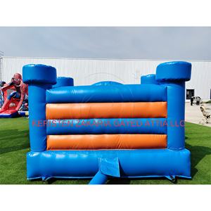 Château gonflable intérieur en PVC sur le thème de l'éléphant pour tout-petits, avec toboggan, location pour fête d'anniversaire d'enfants - Product Image 5