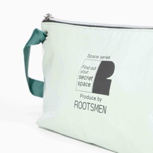 Bolsa de almacenamiento de cosméticos de moda de fábrica BSCI con cremallera logotipo personalizado hecho de tela papel Tyvek - Product Image 3