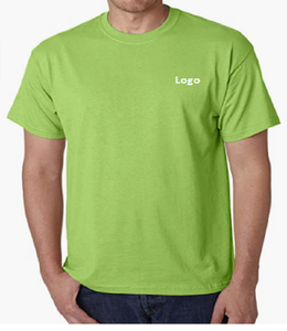 T-Shirt 100% polyester mélangé à sec pour hommes, Stock bon marché, mode, fermeture à tirer, lavage en Machine, importé du Bangladesh - Product Image 1