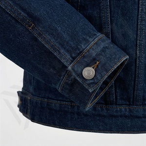 Nouvelle veste en jean tendance pour femmes, 100% coton, respirante, écologique, de haute qualité, service OEM, vente en gros, veste streetwear tendance - Product Image 6