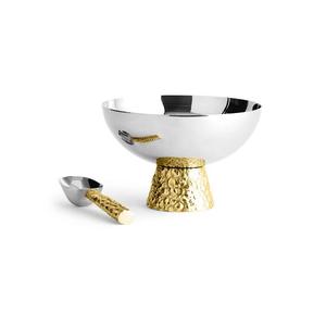 Tazón para Chocolates y Frutos Secos de Acero Inoxidable y Latón, Forma Redonda, Decorativo, de la Mejor Calidad, al Mejor Precio - Product Image 5