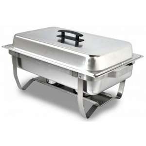 จาน Chafing โลหะบุฟเฟ่ต์สแตนเลส,รูปทรงสี่เหลี่ยมชุบเงินสำหรับงานแต่งงาน - Product Image 6