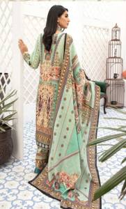 Salwar Kameez ชุดเดรสสนามหญ้า Patiyaia,ชุดสูทพร้อมคอปัก3ชิ้นเลือกขนาดที่กำหนดเอง - Product Image 6