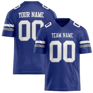 Maillot de football américain personnalisé en gros, uniforme en polyester interlock 220GSM, impression numérique, vêtements de sport pour hommes et jeunes - Product Image 5