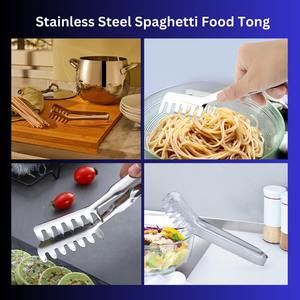 ที่คีบสปาเก็ตตี้ทรงหวีทำจากสเตนเลสสตีลสำหรับเสิร์ฟเส้นบะหมี่พาสต้าอุปกรณ์ในครัวออกแบบโลโก้ได้ตามต้องการ - Product Image 3