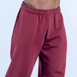High Demanding Custom Embroidery Straight Leg <b>Joggers</b> For <b>Men</b> Heavyweight Cotton Fleece Baggy Gym & Streetwear <b>Men</b> Sweatpants - Product Image 5