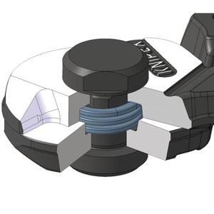 Cisaille à câble Knipex à tête forgée et polie avec poignées multi-composants et pince à sertir les fils - Product Image 3