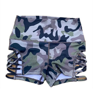 Women's Hot <b>Shorts</b> <b>Camo</b> Printed High Waisted Tummy Control Workout Yoga <b>Shorts</b> Breathable Colorful Best Sale Skinny - Product Image 1