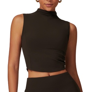 Camiseta sin mangas de alta calidad para hombre, nueva, con espalda en forma de I, ligera, transpirable, adelgazante, para mujer, top deportivo. - Product Image 4