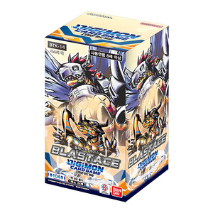 Digimon Card Game Booster Pack Vol. 14 Blast Ace 1 Boîte Version Coréenne. - Product Image 1