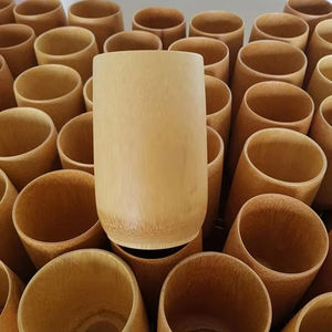 VIETNAM BAMBOO <b>CUP</b> <b>REUSABLE</b> NATURAL HANDMADE <b>CUP</b> BULK OEM ODM SUPPLY - Product Image 1
