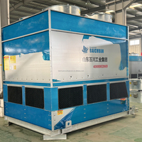 Tour de refroidissement à contre-courant à circuit fermé à bas prix, en matériau FRP, avec télécommande, service de conception personnalisée gratuit, directement de l'usine chinoise