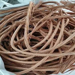 Déchets de fil et de câble en cuivre pur utilisés de haute qualité à vendre Déchets de cuivre 99.9% de pureté 99.99% - Product Image 6