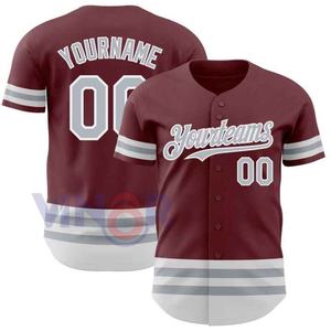 Camiseta de Béisbol Más Vendida, Nueva, Compra Directa de Fábrica, Oferta, Atuendo Moderno, Económico, para Hombre, de Alta Calidad, con Logotipo Personalizado - Product Image 4