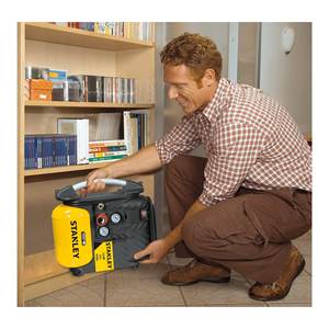 Compresor de Aire Portátil sin Aceite Stanley DN 200 10 5 10 bar (145 psi) 1.1 KW-1.5 hp 8215250STN596 Herramienta Neumática - Product Image 3