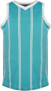 Camiseta de Baloncesto Amarilla sin Mangas, Malla de Poliéster, Diseño Ligero para Hombre y Mujer - Product Image 5