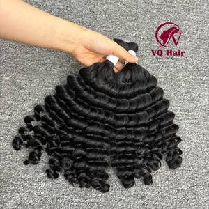 Extensiones de Cabello Humano Virgen Ondulado Vietnamita a Granel para Estilistas, 100% Alineado con la Cutícula, Doble Trama a Máquina, Todos los Colores - Product Image 2