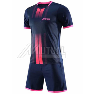 Ensemble d'uniformes de football professionnel Uniforme de football en tissu polyester à séchage rapide Prix direct d'usine à vendre - Product Image 2