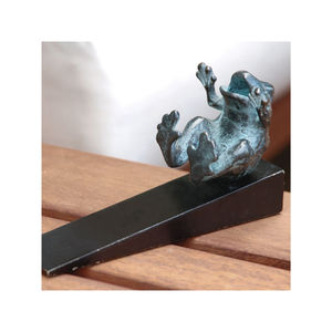 Butée de porte en forme de lapin moderne en métal doré finition antique Butée de porte en forme de coin adaptée aux portes de cuisine de chambre à coucher - Product Image 5