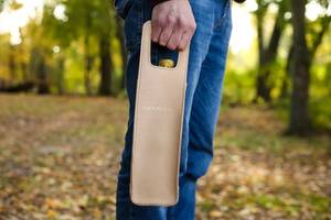 LEB-0036ใส่ขวดไวน์ทำจากหนังที่ใส่ไวน์อุปกรณ์เสริมสำหรับขวดแบบกำหนดเองได้ตามต้องการ - Product Image 6