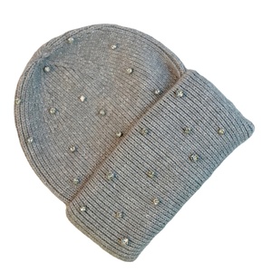 Gorros de invierno de moda de alta calidad, gorros de lana para exteriores, gorros de invierno con diamantes de imitación de diferentes colores para hombres - Product Image 5