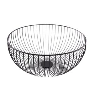 Panier de rangement en métal en fer conçu pour l'utilité et le charme, ce qui en fait un ajustement parfait pour les cuisines modernes et traditionnelles - Product Image 6