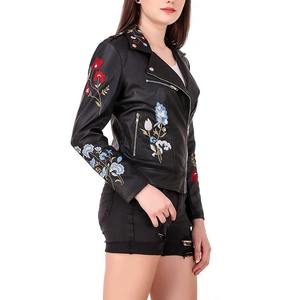 Fabricante profesional Chaqueta genuina Deporte Mujeres Custom Mujeres Chaquetas de cuero - Product Image 2