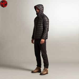 Chaquetas Acolchadas Personalizadas con Logotipo Impreso de Alta Calidad para Hombre, Estilo Urbano, Chaqueta Acolchada Lisa para Hombre - Product Image 3