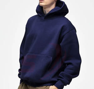 Latest Design 100% Cotton Heavyweight <b>Oversized</b> <b>Hoodie</b> for <b>Men</b> Street Wear <b>Mens</b> Winter <b>Fleece</b> Plain Dyed - Product Image 5