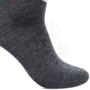 Chaussettes de sport décontractées pour hommes de haute qualité, en Spandex/Polyester, anti-odeur, séchage rapide, vente en gros directe usine - Product Image 4
