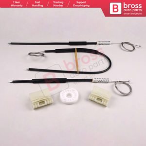 Kit de réparation de lève-vitre BWR5170 Avant Gauche pour A2 8Z 8Z0 1999-05 Hayon 5 portes 8Z0837461 Pièces automobiles Bross Fabriqué en Turquie - Product Image 5