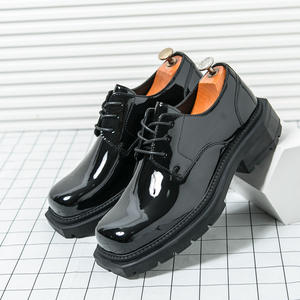 รองเท้าลำลองหนังวัวคุณภาพสูง พร้อมซับในดูดซับเหงื่อและรองรับฝ่าเท้า รองเท้าสำหรับผู้ชาย รองเท้าทำงาน - Product Image 2