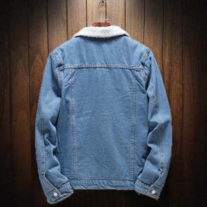 เสื้อแจ็กเก็ตผ้ายีนส์ลำลองผู้ชายกันน้ำเสื้อขี่รถจักรยานยนต์สำหรับฤดูใบไม้ผลิกันลมเสื้อผ้าฤดูใบไม้ร่วงที่ทนทาน - Product Image 6