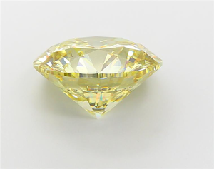 Diamant rond en vrac de 7,17 carats, de couleur jaune clair fantaisie, cultivé en laboratoire, VS1, taille idéale, polissage excellent, CVD, avec certificat IGI - Product Image 6