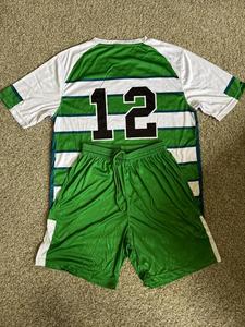 ชุดเสื้อฟุตบอลสำหรับผู้ใหญ่และเยาวชนเสื้อฟุตบอลพิมพ์ลายดิจิตอล OEM - Product Image 6