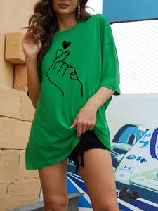 Nueva llegada 2025 Camiseta de algodón de verano para mujer Diseños de tendencia de alta calidad Camisetas de media manga - Product Image 4