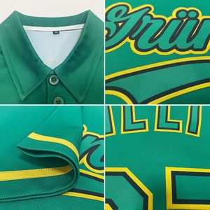 Polo de Golf de manga corta de secado rápido para hombre, OEM, logotipo bordado personalizado, tejido de punto transpirable, venta al por mayor - Product Image 5